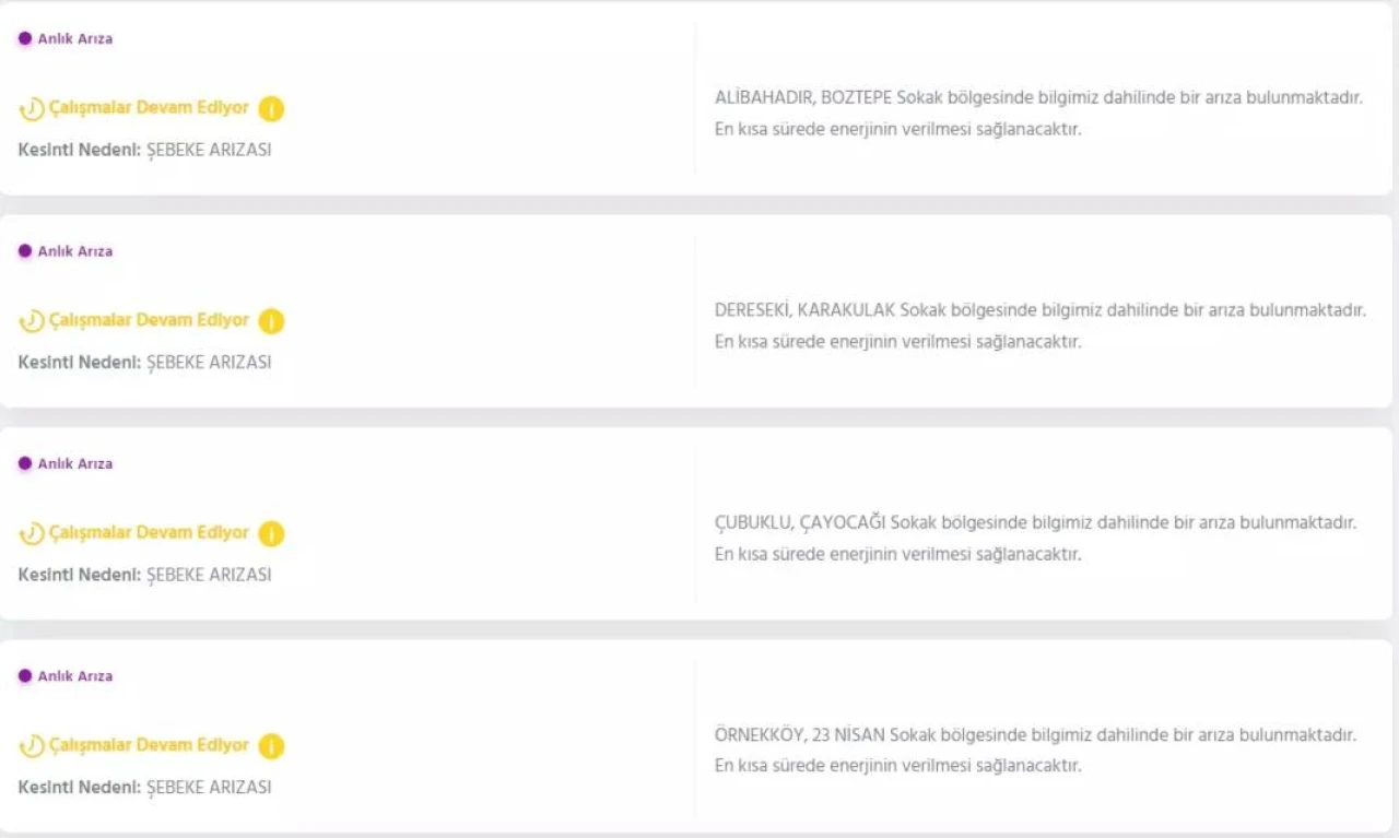 İstanbul'da Yarın Elektrik Kesintisi Yapılacak İlçeler Açıklandı 5